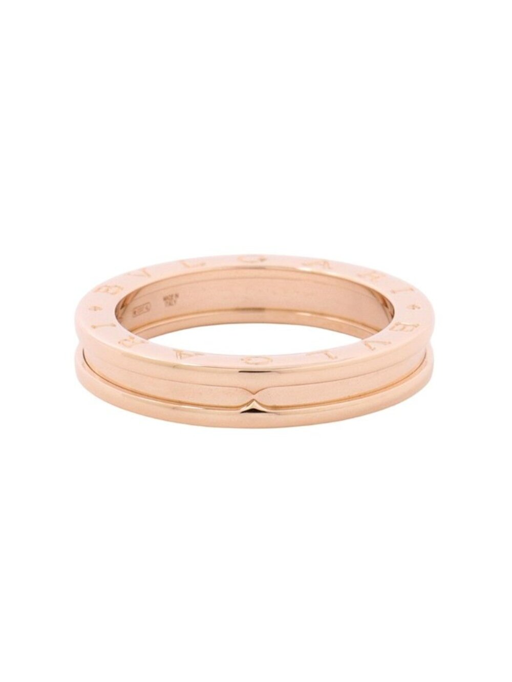 Bvlgari Ring B.zero1 Band 18k Pink Gold